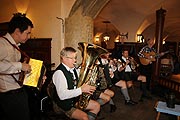 Kurzauftritt der "Danceperados of Ireland" im Hofbr&auml;uhaus in M&uuml;nchen (&copy;Fito: Martin Schmit)